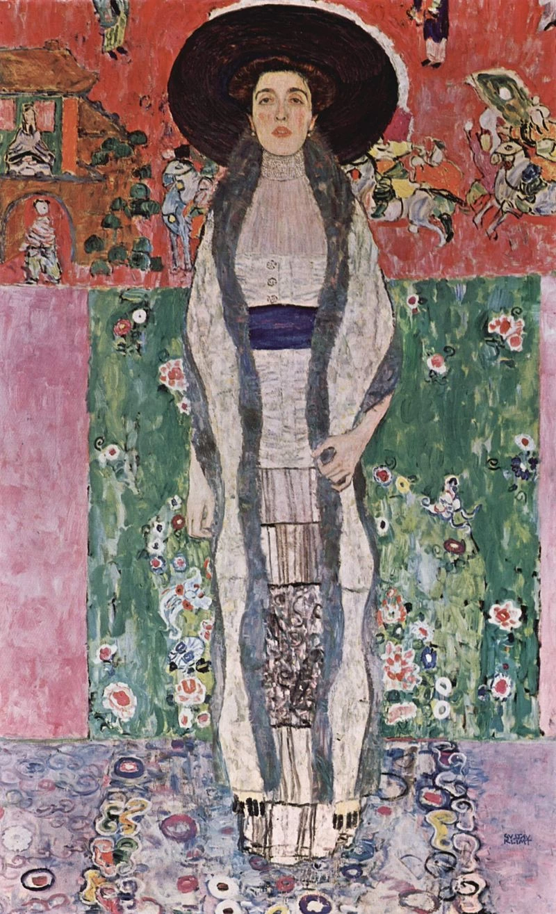 Ritratto di Adele Bloch - Bauer, 1912, Österreichische Galerie Belvedere
